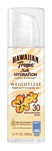 Hawaiian Tropic Silk Hydration Weightless Sun Care Sunscreen Lotion SPF 30 5_1 Ounce