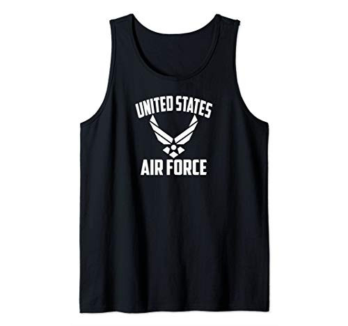 Armed Forces Gear Mens Air Force Vintage Basic Tank Top