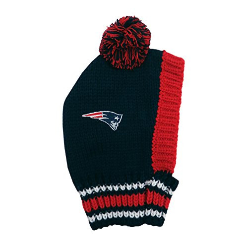 NFL New England Patriots Pet Knit Hat Medium