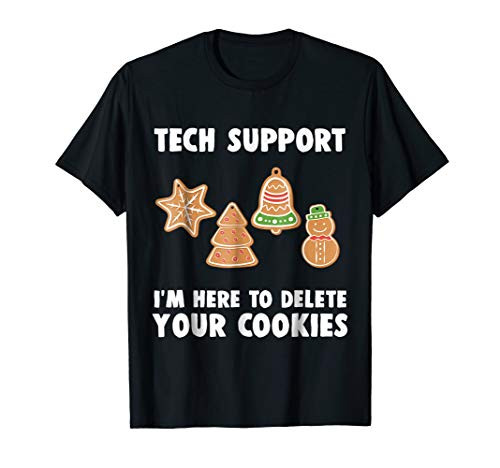 Funny Christmas Tech Support Shirt Computer Programmer Gift