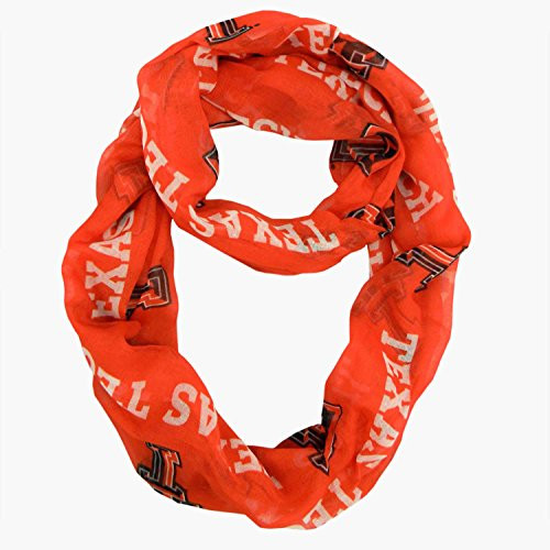 NCAA Texas Tech Red Raiders Sheer Infinity Scarf 100615-TXTC