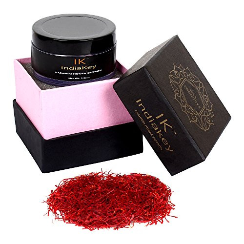 Natural Kashmir Red Saffron Threads organic saffron spice Saffron Extract Supplement Grade A Great Gift for Anyone who enjoys Cooking 3 grams