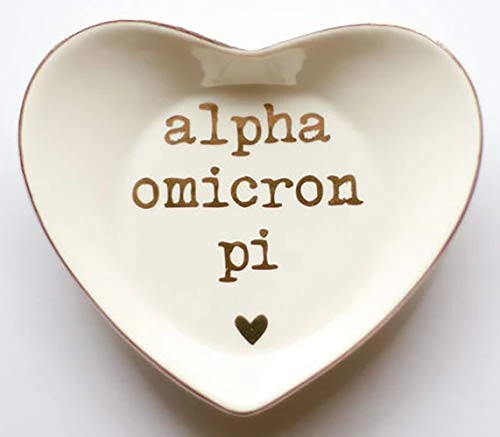 Sorority Shop Alpha Omicron Pi - Ceramic Ring Dish