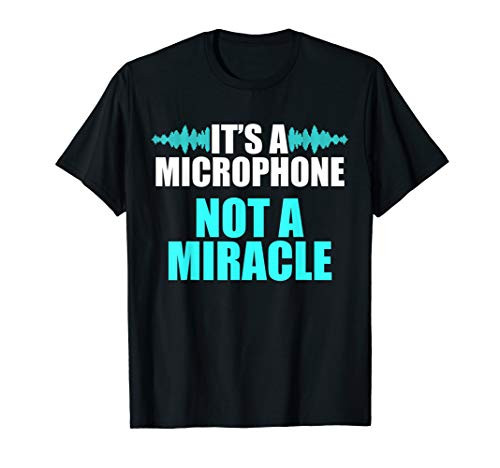 Church Sound Guy Microphone Audio Tech Engineer T-Shirt
