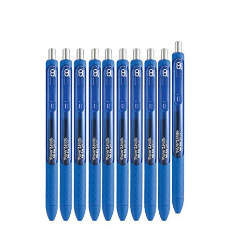 Paper Mate InkJoy Gel Pens Medium Point Blue 10-Count