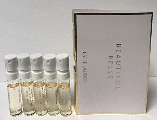 5 Estee Lauder Beautiful Belle Eau De Parfum Women Spray Sample Vial 0_05 oz1_5 ml