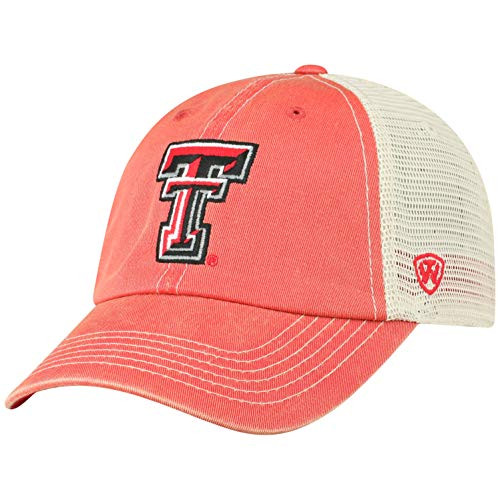 Top of the World Texas Tech Red Raiders Mens Adjustable Vintage Team Icon hat Adjustable