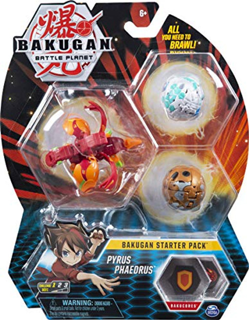 Bakugan 6045144 Starter Pack Set Assortment Styles May Vary-One Supplied Multi Colour