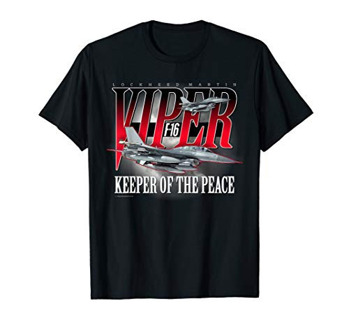 Aviation Tees F-16 Viper  Fighting Falcon  Jet T-Shirt