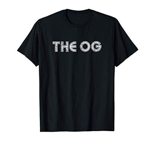 OG Shirt For Men Christmas Gifts Dad Original Gangster Cali T-Shirt