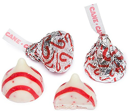 Hersheys Holiday Kisses - Candy Cane 4_45 lbs 71 ounces