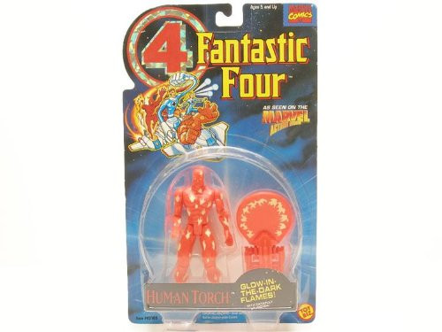 Fantastic Four > Human Torch (Glow-in-the-Dark) Action Figure