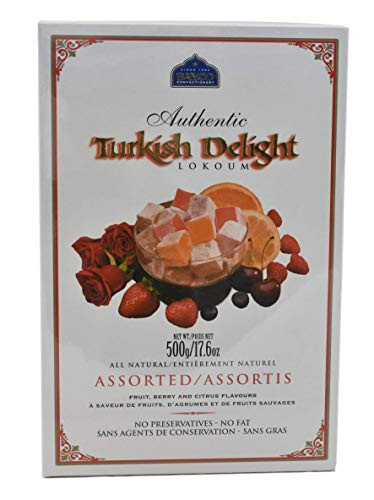 Bayco Confectionery - Authentic Turkish Delight - Assorted - 500g 17_6 oz