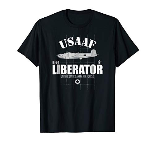 WW2 Bomber Tee - USAAF B-24 Liberator T-shirt