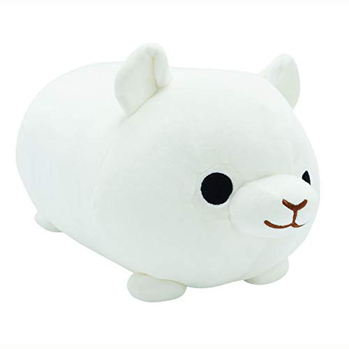 Cute Plush Alpaca Doll Stuffed Fluffy Llama Plush Toy Soft Animal Plush Pillow for Kids White Alpaca 17_7 Cute Plush Alpaca Doll Stuffed Fluffy Llama Plush Toy Soft Animal Plush Pillow for Kids White Alpaca 17_7