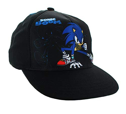 Sonic The Hedgehog Sonic Boom Snapback Hat Black