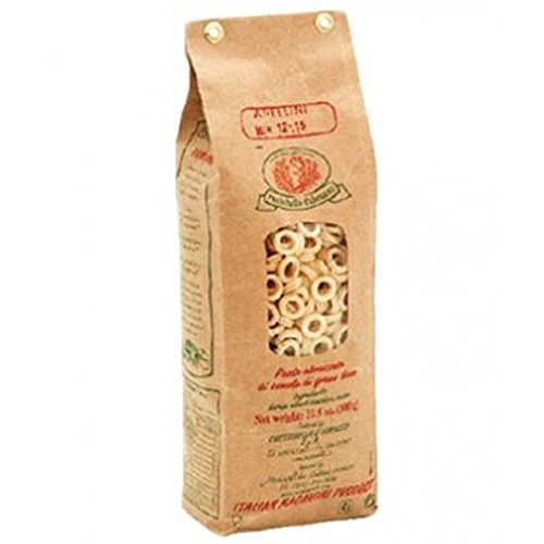 Rustichella dAbruzzo Durum Wheat Anellini Pasta - 17_6 oz 2 Pack