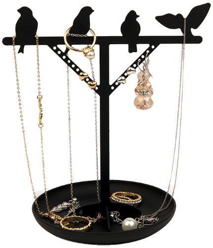 Kikkerland Bird Jewelry Stand