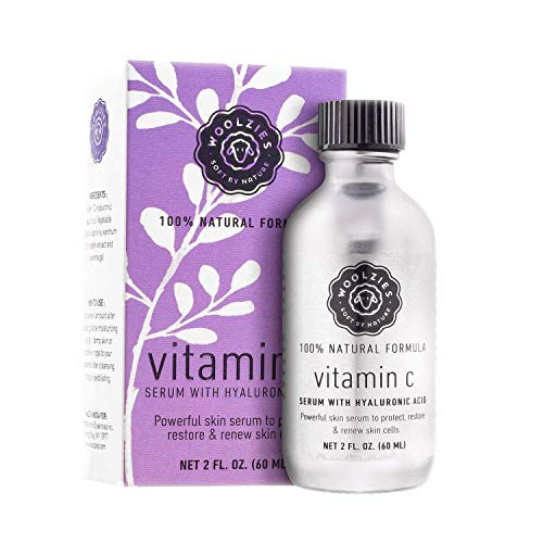Woolzies 100 Pure Skin   Face Vitamin C Serum Skin Oil  Natural Highest Quality  Intense Hydration   Moisturizer  Non-greasy Paraben-free Age Reducing   Anti-Wrinkle