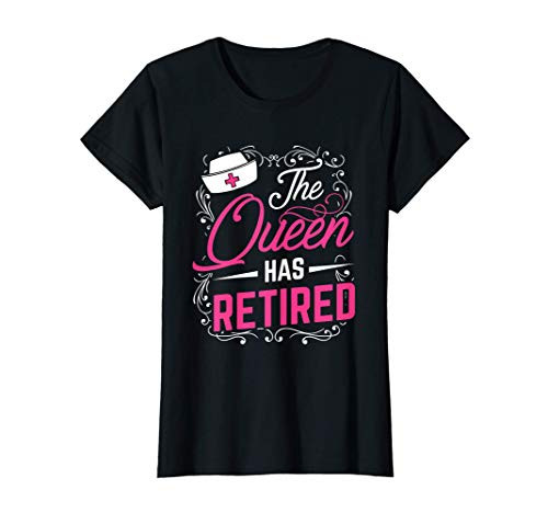 Womens Retired Nurse Cool Nursing Retirements Gift For Nurses T-Shirt
