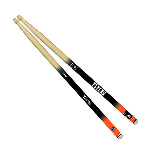 Woodrow Guitar by The Sports Vault NHL Philadelphia Flyers Drum Sticks Woodrow Guitar by The Sports Vault NHL Philadelphia Flyers Drum Sticks