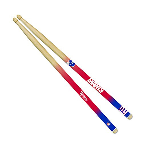 Woodrow Guitar by The Sports Vault NFL New York Giants Drum Sticks Woodrow Guitar by The Sports Vault NFL New York Giants Drum Sticks