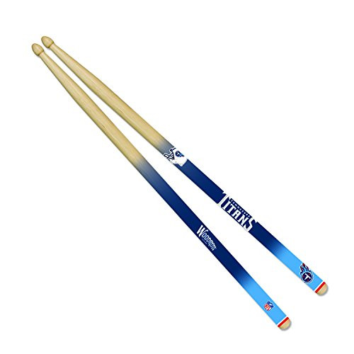 Woodrow Guitar by The Sports Vault NFL Tennessee Titans Drum Sticks Woodrow Guitar by The Sports Vault NFL Tennessee Titans Drum Sticks