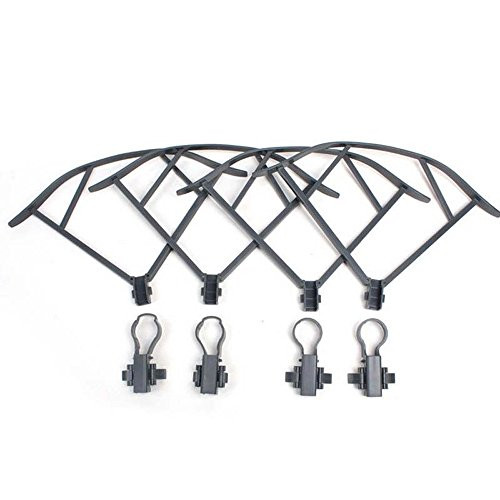Propeller Prop Protector Guard, iKNOWTECH 4Pcs Gray Guide On/Off Propeller Helix Prop Accident Protector For DJI Mavic Pro Drone Quick Release Protector Guard