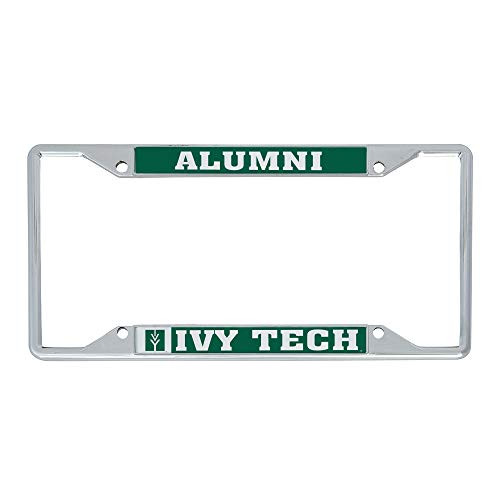 Desert Cactus Ivy Tech Community College of Indiana NCAA Metal License Plate Frame for Front or Back of Car Officially Licensed Alumni
