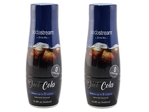 SodaStream 14_8 fl Ounce Diet Cola Syrup- Twin Pack