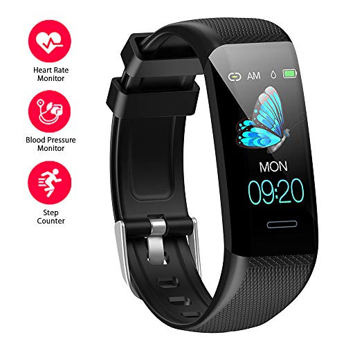 WELTEAYO Fitness Tracker Watch Activity Tracker with Heart Rate Monitor Blood Pressure Monitor Pedometer Watch with Sleep Monitor Smart Bracelet Watch with Step Counter Calorie Counter