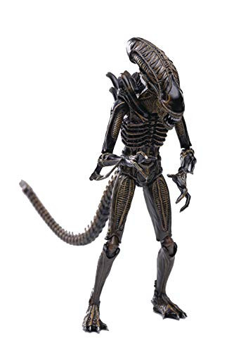 Hiya Toys Aliens Brown Alien Warrior 118 Scale Action Figure Multicolor
