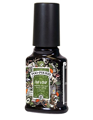 Poo-pourri Before-You-go Toilet Spray 2-Ounce Bottle, Trap-a-Crap Scent , 2 Fluid Ounce