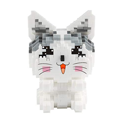 Larcele Mini Cat Building Blocks Pet Building Toy Bricks1022 Pieces KLJM-02 Model 2284