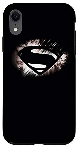 iPhone XR Man of Steel Superman Shield Fracture Case
