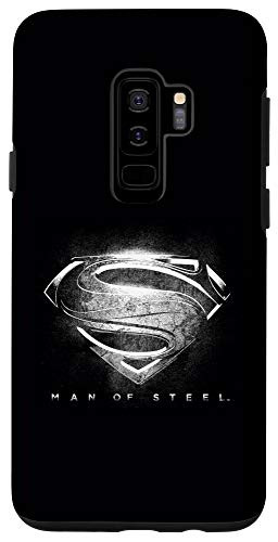Galaxy S9 Man of Steel Superman Contrast Logo Title Case