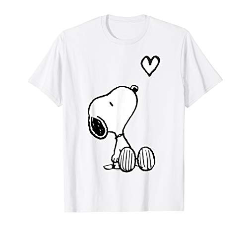 Peanuts Valentine Snoopy Heart T-shirt