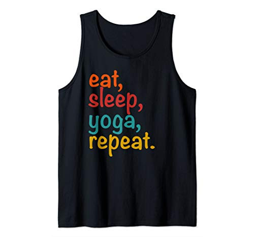 Eat Sleep Yoga Repeat Tank Top