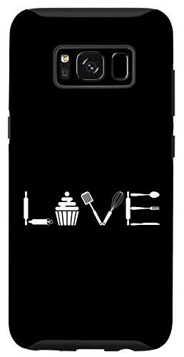 Galaxy S8 Love Baking Cupcakes Baker Pastry Lover Gift Case