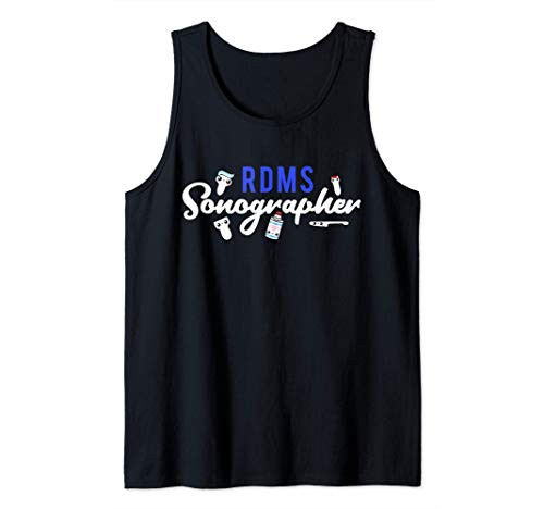 Ultrasound Tech Sonographer Radiology RDMS Sonography 2 Tank Top