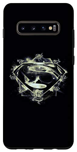 Galaxy S10 Man of Steel Superman Skulls and Symbols Case