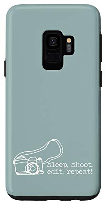 Galaxy S9 Photographers Sleep Shoot Edit Repeat Camera Life Case Galaxy S9 Photographers Sleep Shoot Edit Repeat Camera Life Case