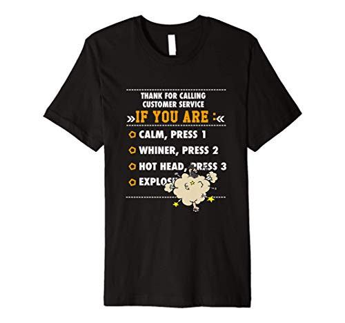Thank you for calling tech support service Nerdy IT gifts Premium T-Shirt