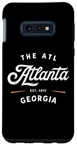 Galaxy S10e Rustic Classic Atlanta Georgia 1847 USA Retro Gift Case