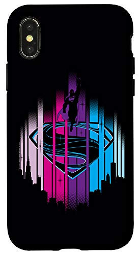 iPhone XXS Man of Steel Superman City Lights Case