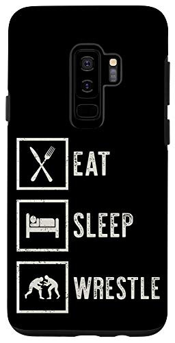 Galaxy S9 Eat Sleep Wrestle Case