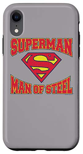 iPhone XR Man of Steel Superman Jersey Case