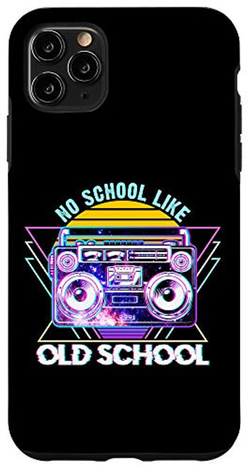 iPhone 11 Pro Max No School like Old School Boombox Retro 80s 90s Vintage Case iPhone 11 Pro Max No School like Old School Boombox Retro 80s 90s Vintage Case