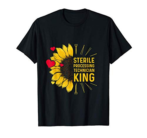 Sterile Processing Technician King Funny Tech T-Shirt