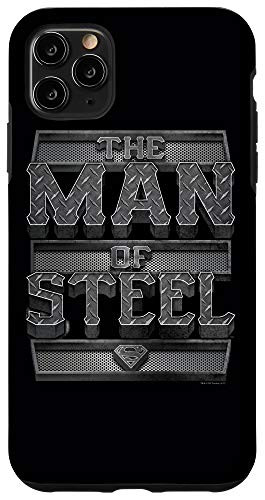 iPhone 11 Pro Max Superman Steel Text Case